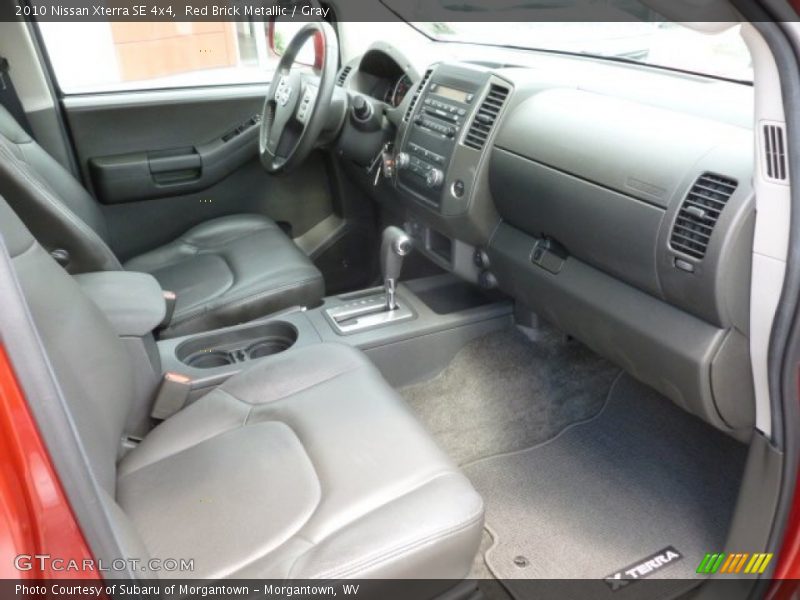 Red Brick Metallic / Gray 2010 Nissan Xterra SE 4x4