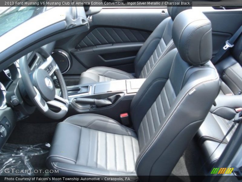  2013 Mustang V6 Mustang Club of America Edition Convertible Charcoal Black Interior