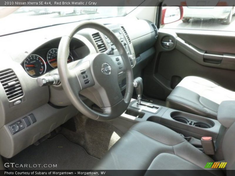 Red Brick Metallic / Gray 2010 Nissan Xterra SE 4x4