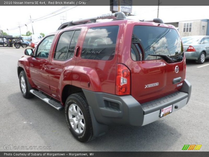 Red Brick Metallic / Gray 2010 Nissan Xterra SE 4x4