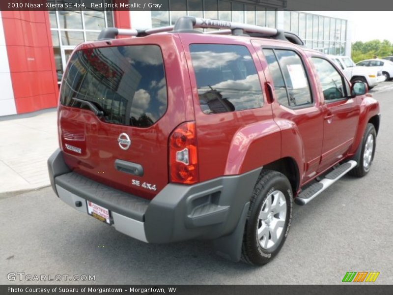 Red Brick Metallic / Gray 2010 Nissan Xterra SE 4x4