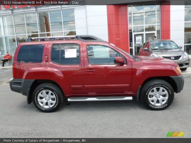 Red Brick Metallic / Gray 2010 Nissan Xterra SE 4x4