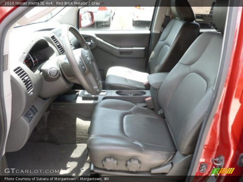 Red Brick Metallic / Gray 2010 Nissan Xterra SE 4x4