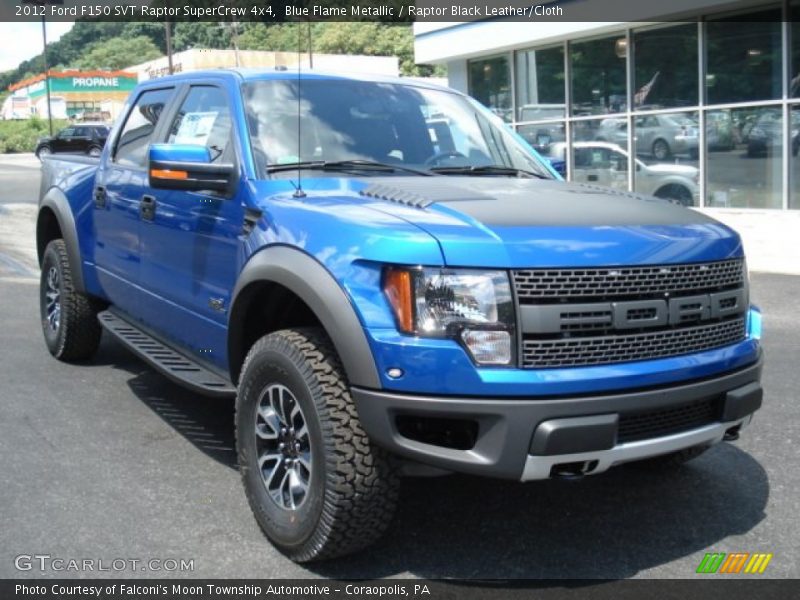 Front 3/4 View of 2012 F150 SVT Raptor SuperCrew 4x4