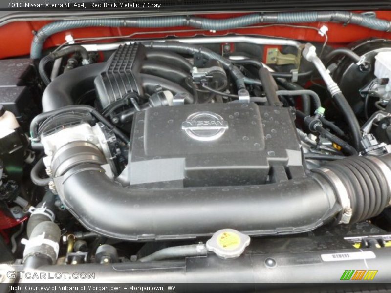 Red Brick Metallic / Gray 2010 Nissan Xterra SE 4x4