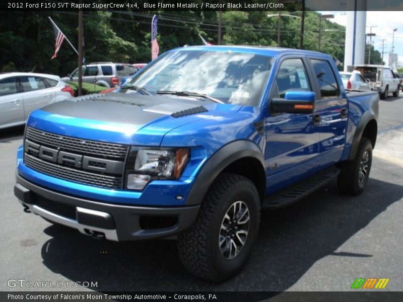 Front 3/4 View of 2012 F150 SVT Raptor SuperCrew 4x4
