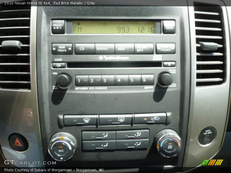 Red Brick Metallic / Gray 2010 Nissan Xterra SE 4x4
