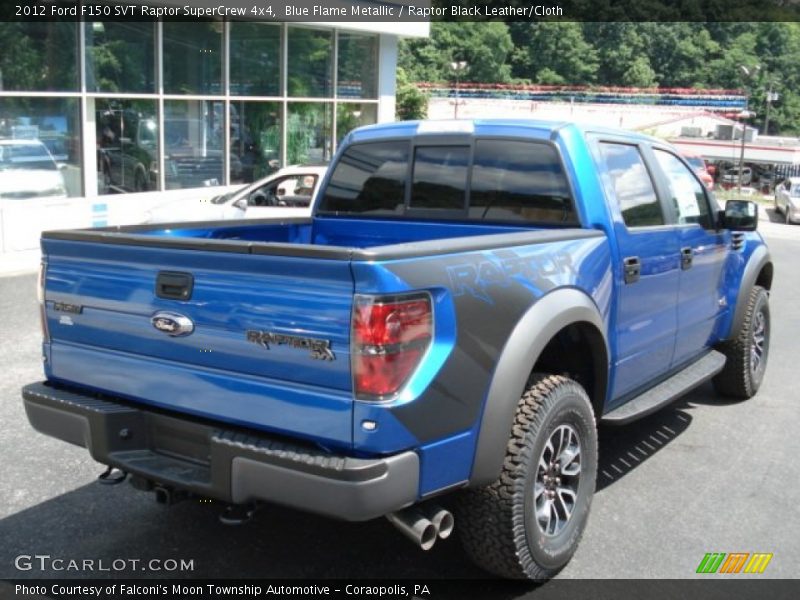  2012 F150 SVT Raptor SuperCrew 4x4 Blue Flame Metallic
