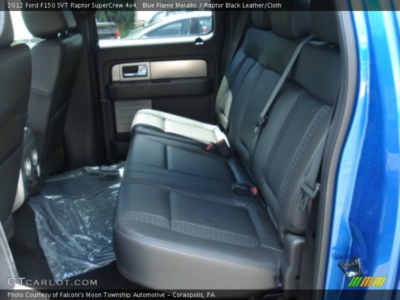 Rear Seat of 2012 F150 SVT Raptor SuperCrew 4x4
