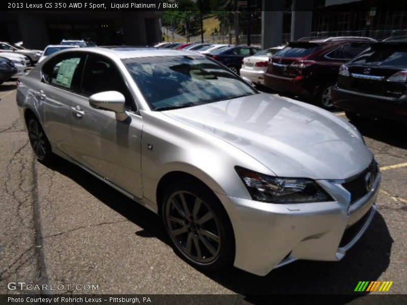 Front 3/4 View of 2013 GS 350 AWD F Sport