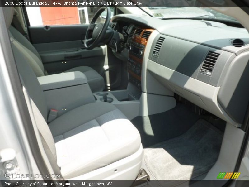 Bright Silver Metallic / Dark/Light Slate Gray 2008 Dodge Durango SLT 4x4