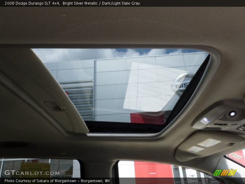 Bright Silver Metallic / Dark/Light Slate Gray 2008 Dodge Durango SLT 4x4