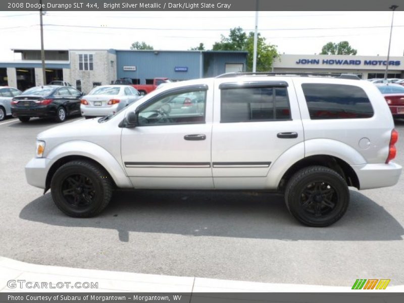 Bright Silver Metallic / Dark/Light Slate Gray 2008 Dodge Durango SLT 4x4