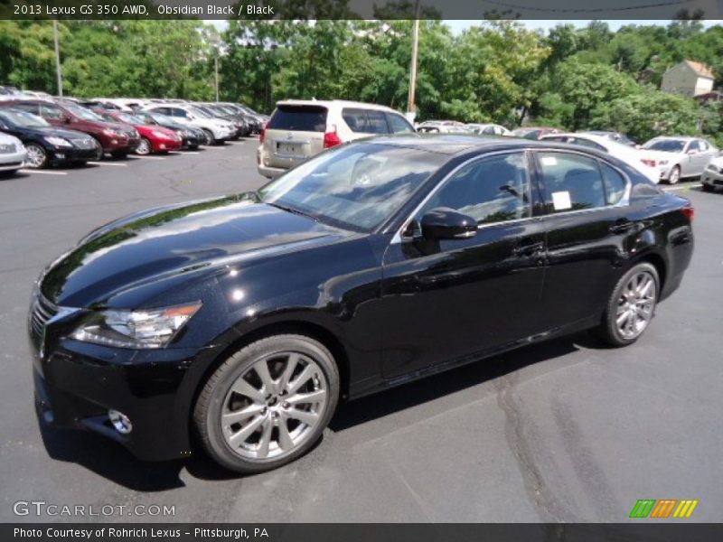 Obsidian Black / Black 2013 Lexus GS 350 AWD