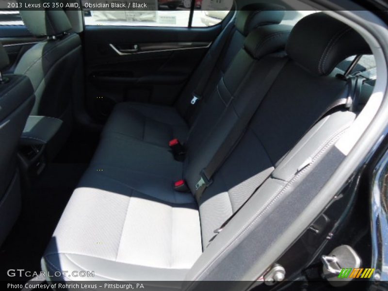 Obsidian Black / Black 2013 Lexus GS 350 AWD