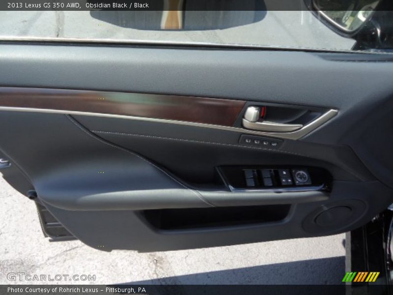 Obsidian Black / Black 2013 Lexus GS 350 AWD