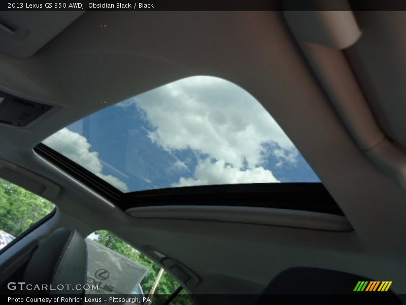Obsidian Black / Black 2013 Lexus GS 350 AWD