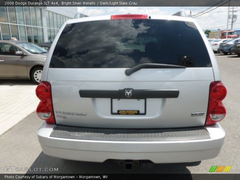 Bright Silver Metallic / Dark/Light Slate Gray 2008 Dodge Durango SLT 4x4