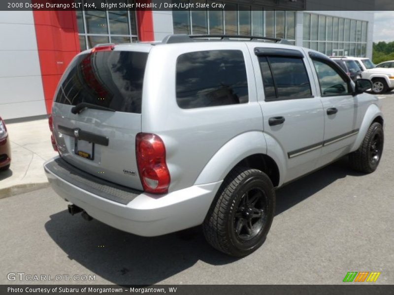 Bright Silver Metallic / Dark/Light Slate Gray 2008 Dodge Durango SLT 4x4