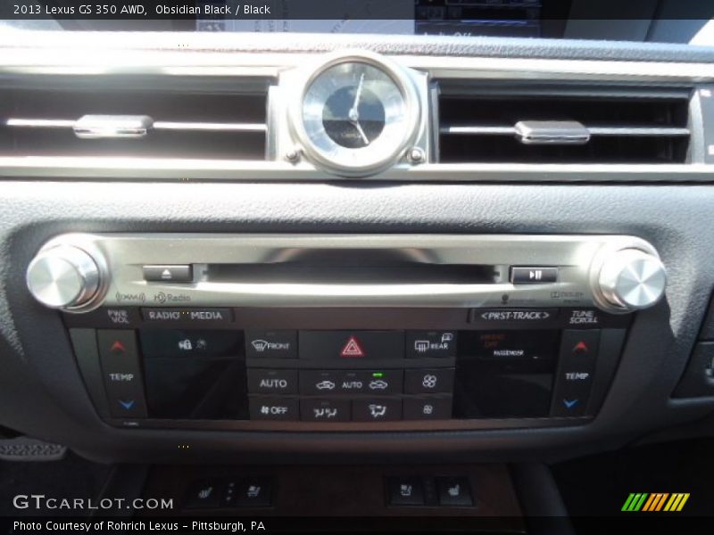 Obsidian Black / Black 2013 Lexus GS 350 AWD
