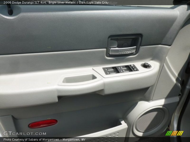 Bright Silver Metallic / Dark/Light Slate Gray 2008 Dodge Durango SLT 4x4