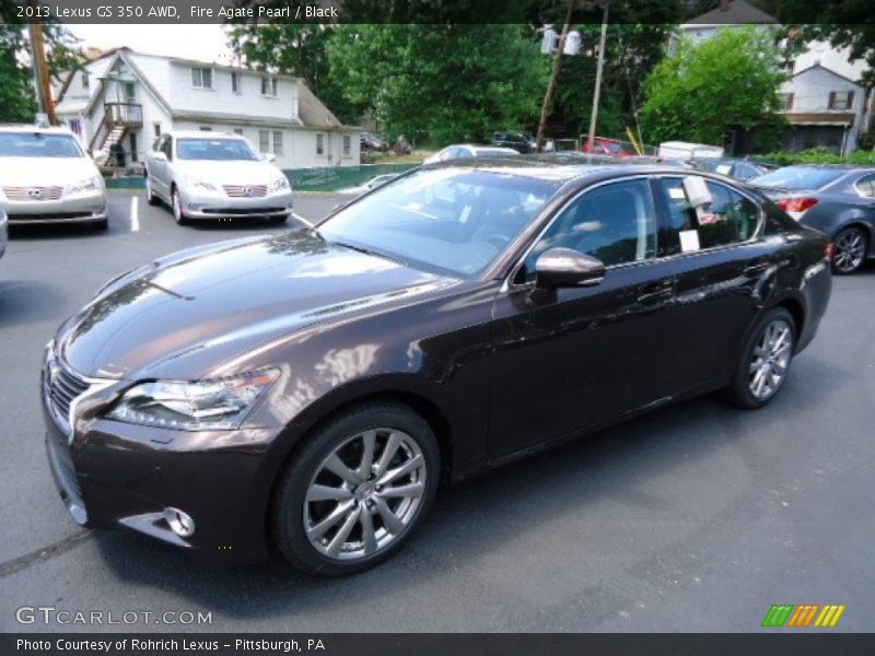 Front 3/4 View of 2013 GS 350 AWD