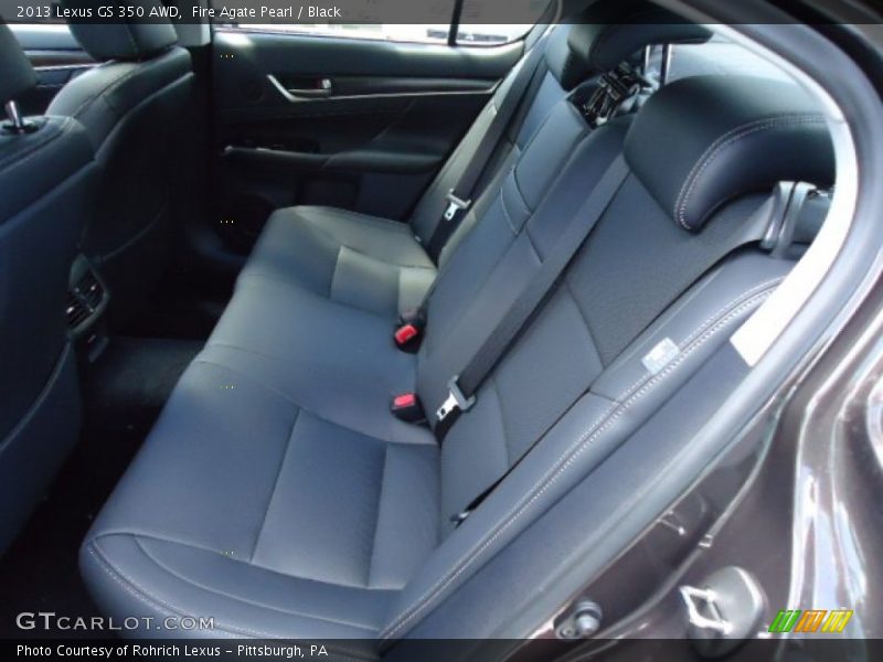 Fire Agate Pearl / Black 2013 Lexus GS 350 AWD