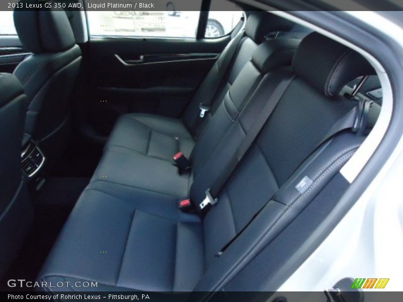 Liquid Platinum / Black 2013 Lexus GS 350 AWD