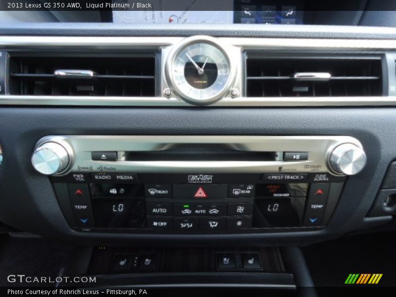 Liquid Platinum / Black 2013 Lexus GS 350 AWD