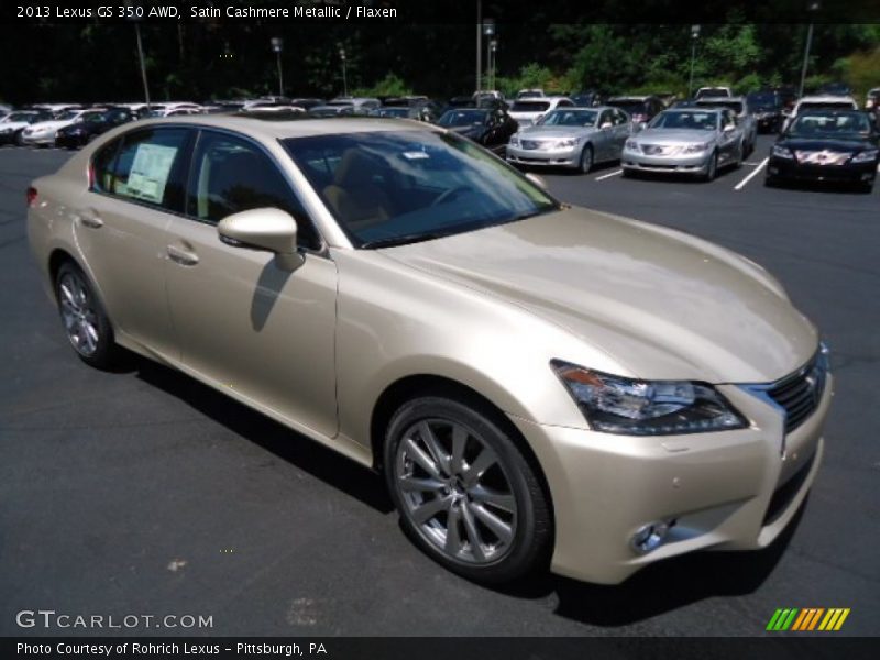 Front 3/4 View of 2013 GS 350 AWD