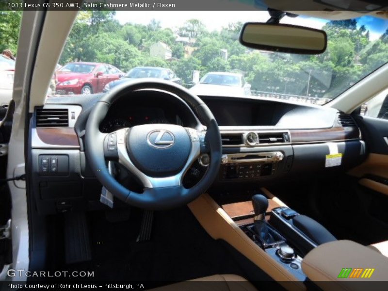 Satin Cashmere Metallic / Flaxen 2013 Lexus GS 350 AWD