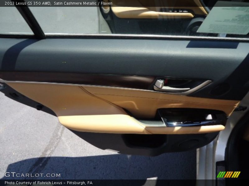 Satin Cashmere Metallic / Flaxen 2013 Lexus GS 350 AWD