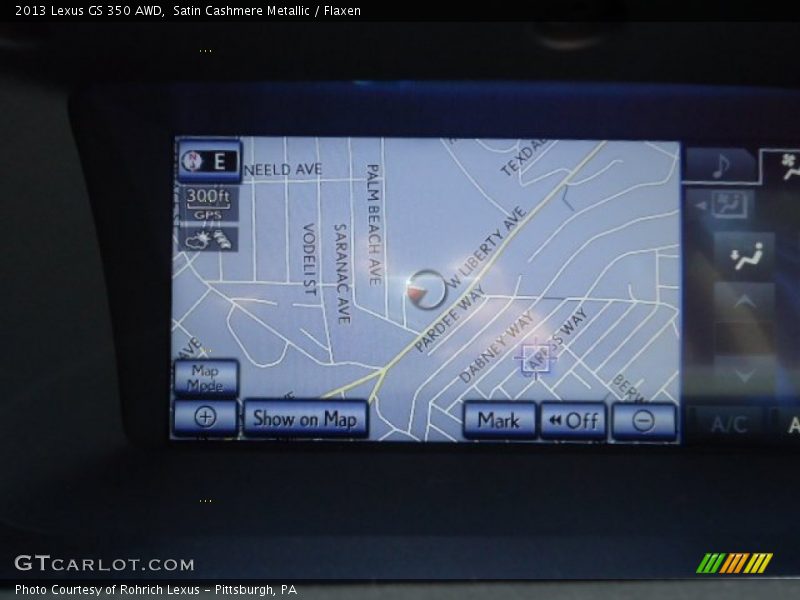 Satin Cashmere Metallic / Flaxen 2013 Lexus GS 350 AWD