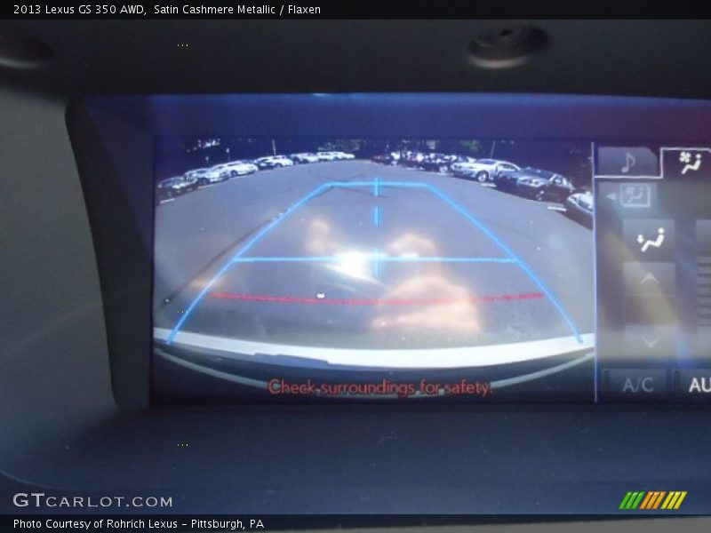 Satin Cashmere Metallic / Flaxen 2013 Lexus GS 350 AWD