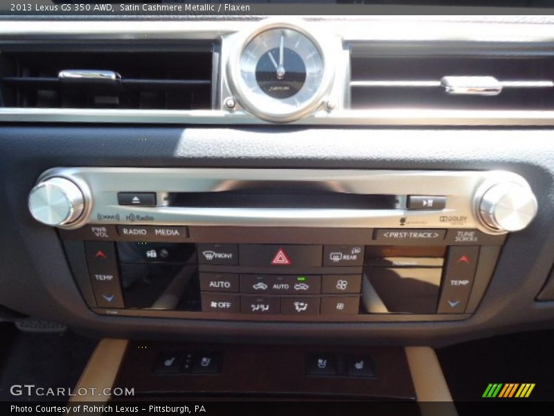 Satin Cashmere Metallic / Flaxen 2013 Lexus GS 350 AWD