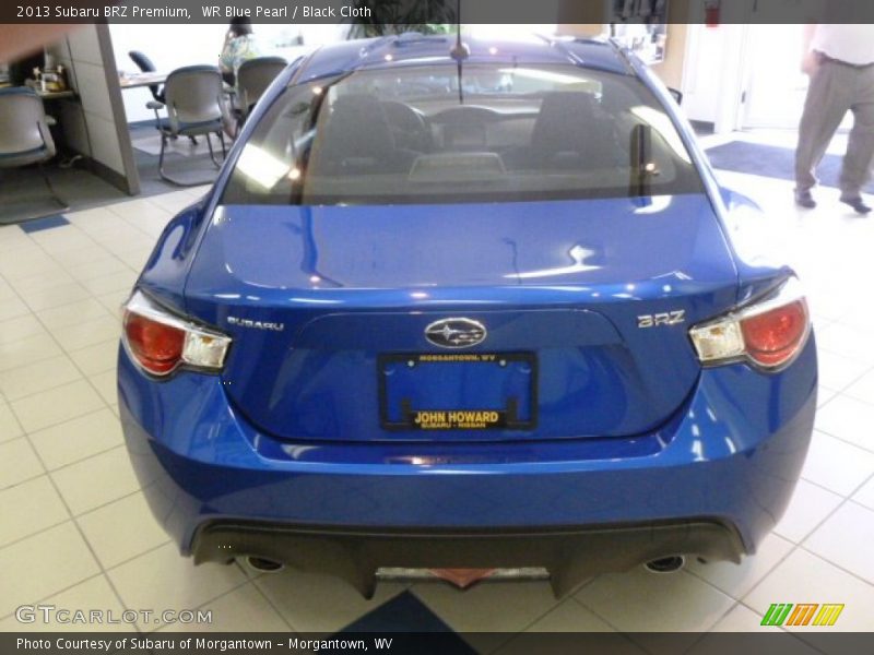 WR Blue Pearl / Black Cloth 2013 Subaru BRZ Premium