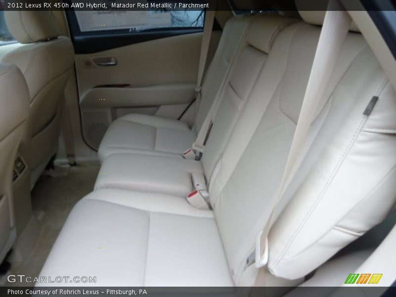 Matador Red Metallic / Parchment 2012 Lexus RX 450h AWD Hybrid