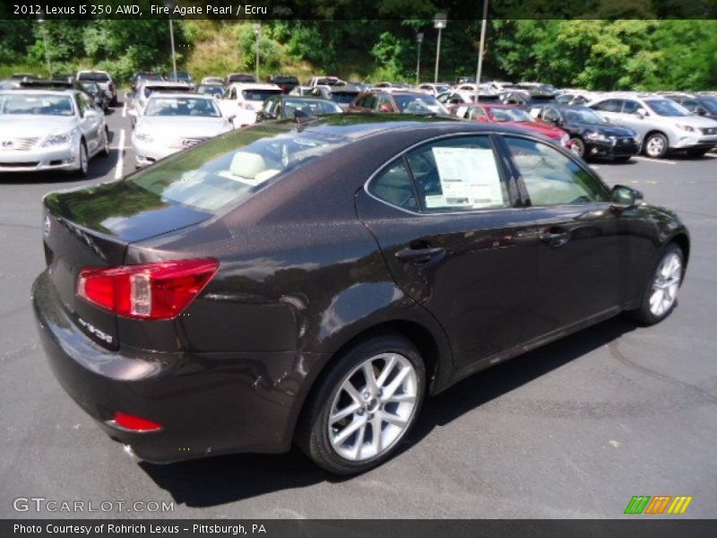  2012 IS 250 AWD Fire Agate Pearl