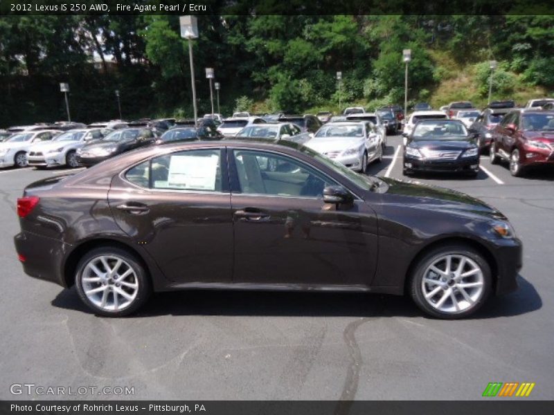  2012 IS 250 AWD Fire Agate Pearl