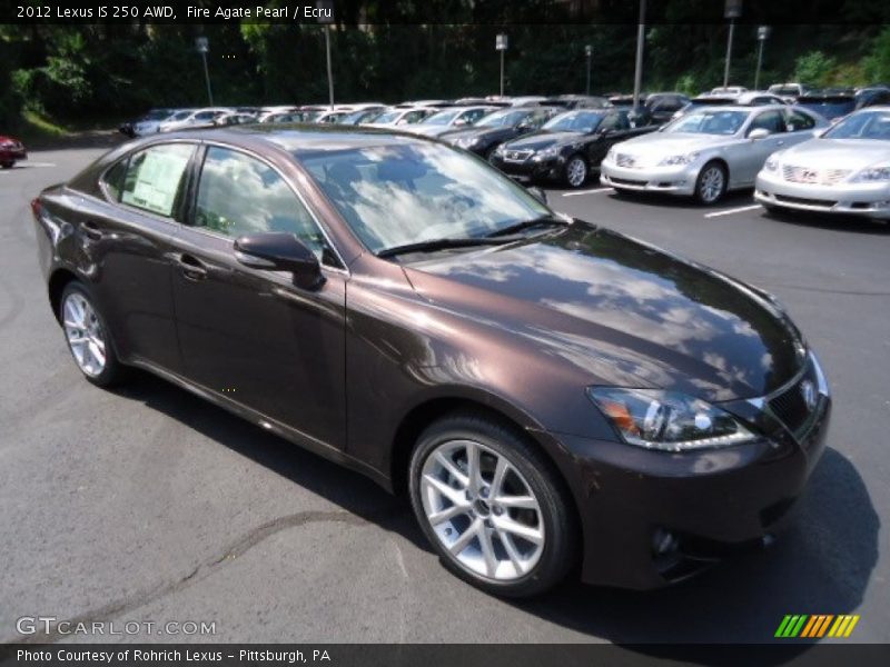 Front 3/4 View of 2012 IS 250 AWD