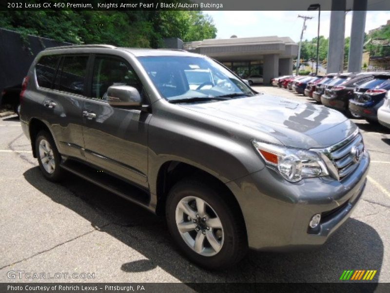 Knights Armor Pearl / Black/Auburn Bubinga 2012 Lexus GX 460 Premium