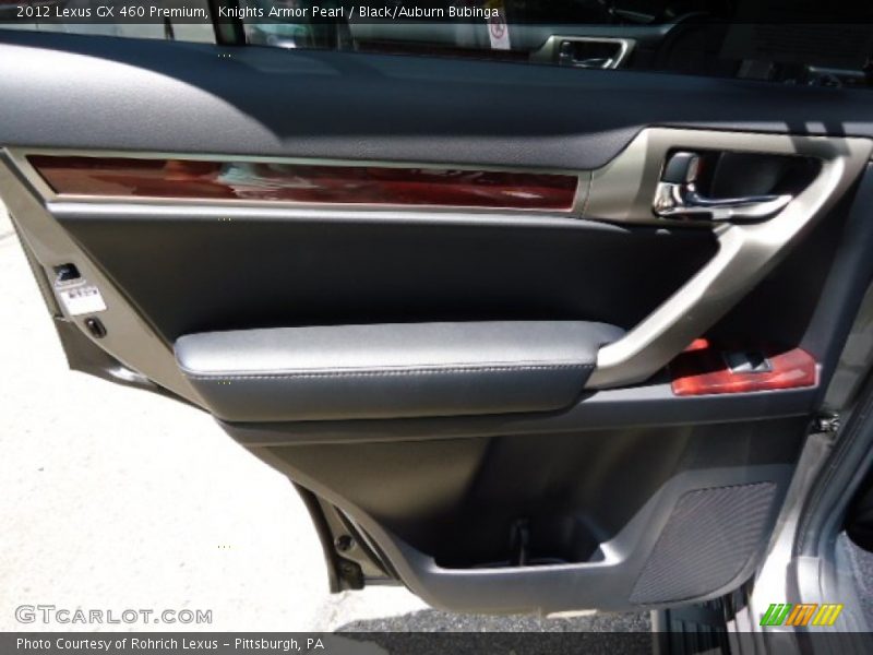 Knights Armor Pearl / Black/Auburn Bubinga 2012 Lexus GX 460 Premium