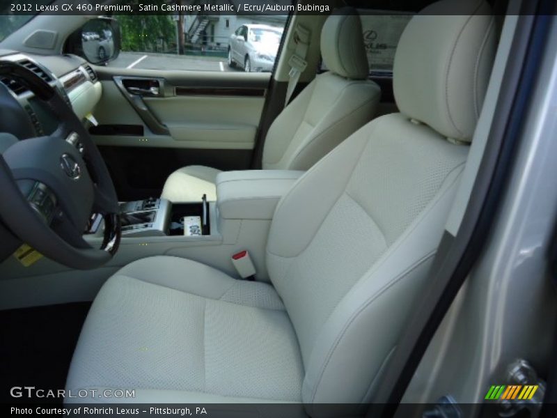 Satin Cashmere Metallic / Ecru/Auburn Bubinga 2012 Lexus GX 460 Premium