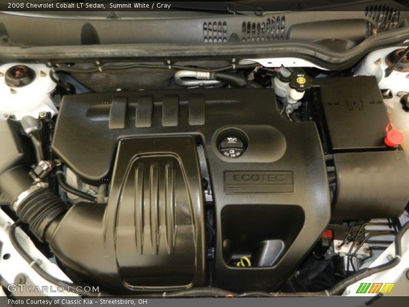 Summit White / Gray 2008 Chevrolet Cobalt LT Sedan