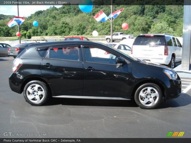 Jet Black Metallic / Ebony 2009 Pontiac Vibe