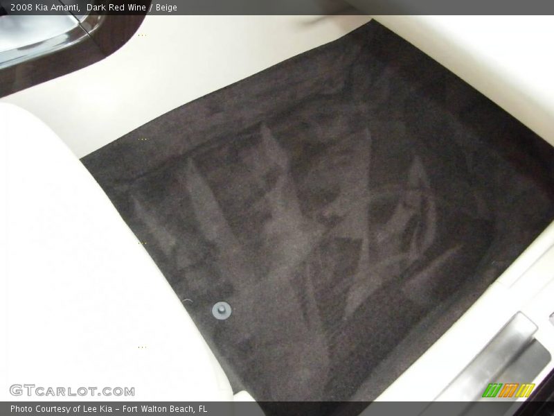 Dark Red Wine / Beige 2008 Kia Amanti