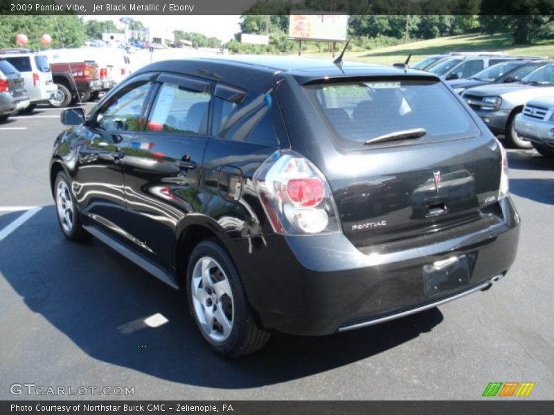 Jet Black Metallic / Ebony 2009 Pontiac Vibe