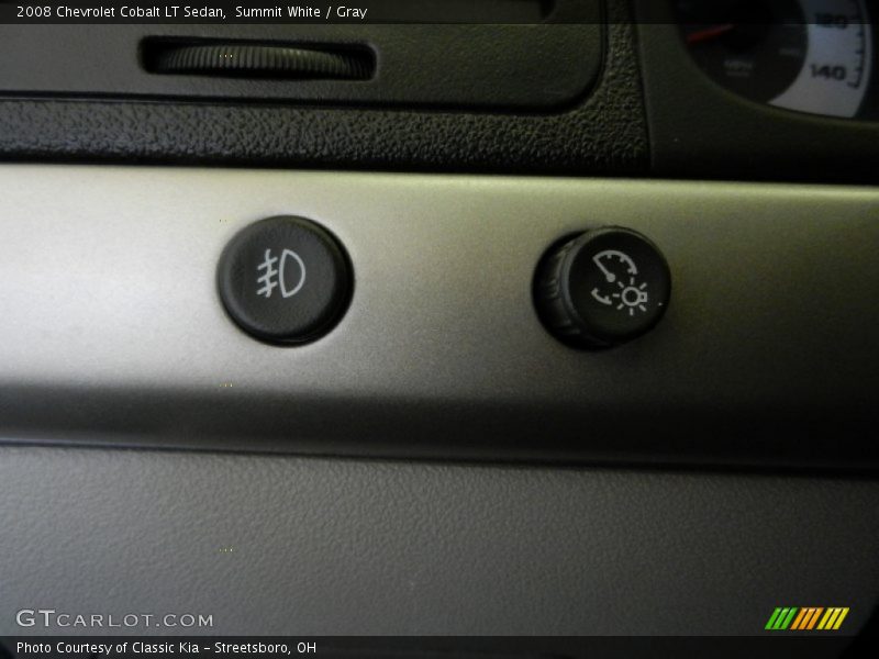 Summit White / Gray 2008 Chevrolet Cobalt LT Sedan