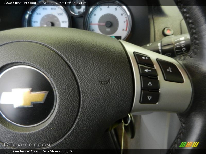 Summit White / Gray 2008 Chevrolet Cobalt LT Sedan