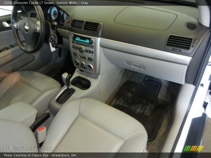 Summit White / Gray 2008 Chevrolet Cobalt LT Sedan